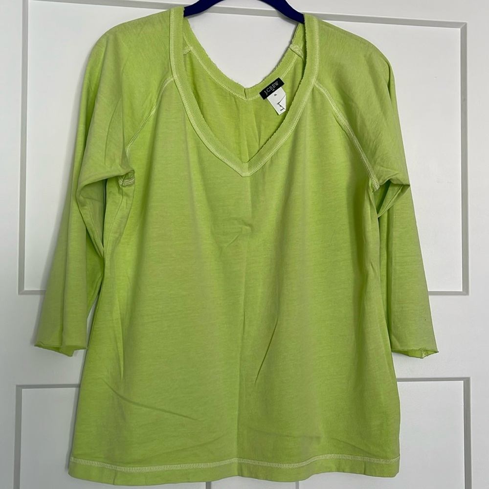 J Crew 3/4 Length Tee. NWOT